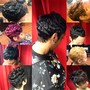 Relaxer Touch Up; HAIR STYLE