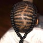 Kid's Knotless/Box Braids