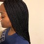 Mid back sMedium Senegalese Twist