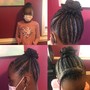 Kid's natural hair Braids