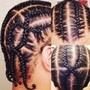 Feed in Braided Ponytail