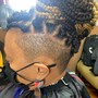 Loc Maintenance 13-20 inches and Fade haircut