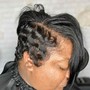 Partial Sew In, Women's Cut