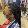 Small Box Braids (mid back)