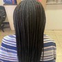 Medium Box Braids (mid back)