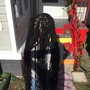 Smedium knotless soft locs