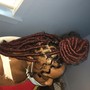 Butt length butterfly locs