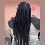 Travel only! **BACK TO SCHOOL MEDIUM KNOTLESS BRAIDS SPECIAL ***