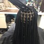 Loc Re-twist with two strand twist bob