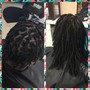 Loc Re-twist with two strand twist bob