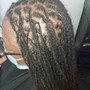 Traditional Loc retwist and style