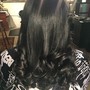 Shampoo and Style of Tape In Extensions