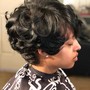 Women’s haircut reshape