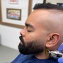 mens haircut and beard trim