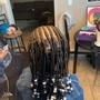 Large Knotless Braids