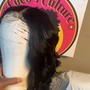 Full Sew In with leave out