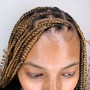 Small Goddess knotless Braids