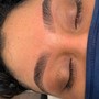 brow shape w/lip wax