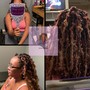 Medium Knotless Boho Braids