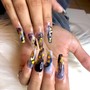 Short - Long Freestyle Nails