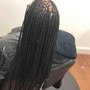 Small Knotless/ Box Braids