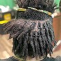 Loc  retwist (half of head)