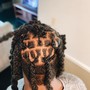 Kid's Loc Retwist w/ Style