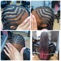 Jumbo knotless Braids