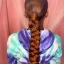 Sleek Ponytail (Natural Hair )