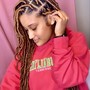 Sleek Ponytail (Natural Hair )