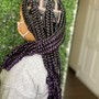 4-6 Stitch Braids ( no extensions)