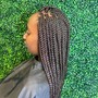 Goddess Triangle Box Braids