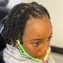 Knotless braids Touch Up