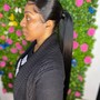 ponytail- relaxed hair only