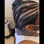 Regular French braids