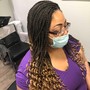 Pre-looped Crochet Braids