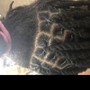 Retwist faded sides