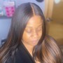 No glue closure Wig Install