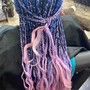 Knotless Braids (Large) Deposit (up to bra strap)-Braid Service Only