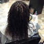 Feed -N-/ Stitch Braids (with hair) - Braid Service Only