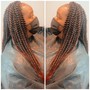 5 to 7 Feed in braids