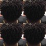 Loc Re-twist (shoulder to mid back)