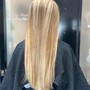 Brazilian blow out long hair