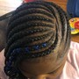 2 Feed In Braids