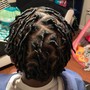 Starter locs on fade