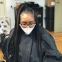 3 layer  large Cornrow style