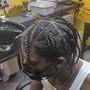 Crochet maintenance ***half head*** for Traditional Locs, Wicks, Locs, Free-form locs, and dreadlocks