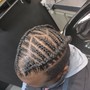 Interloc and (optional) style  ******HALF HEAD SHAVED SIDES********