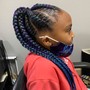 Mini Cornrows between