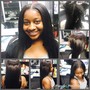 Track placement clip ins $250/ Single Track placement sew in $275